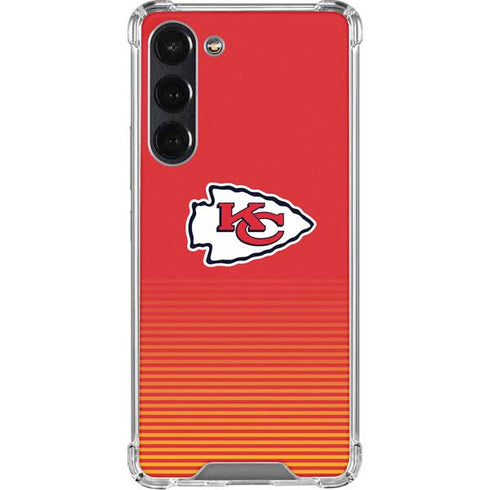 NFL Kansas City Chiefs Breakaway Galaxy S24 FE Clear Case